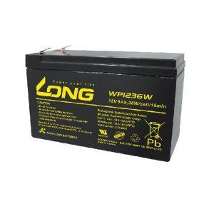 Long WP1236W 12 Volt 9Ah 36W Rechargeable Sealed Lead Acid Battery