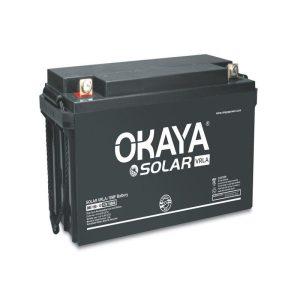 Okaya-12V 100AH Solar VRLA Battery-OK-OBS100-12