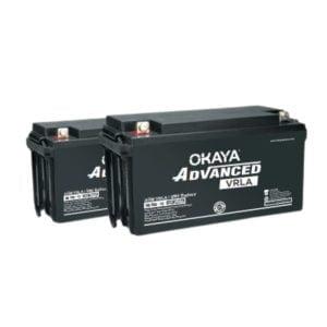 Okaya-12V 42Ah Advance VRLA Battery-OK-OB42-12