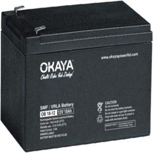 Okaya-Smf/Vrla 12V 18AH Advance Battery For UPS-OB-18-12