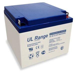 Ultracell -12V 26AHL Rechargeable Battery -UL26-12