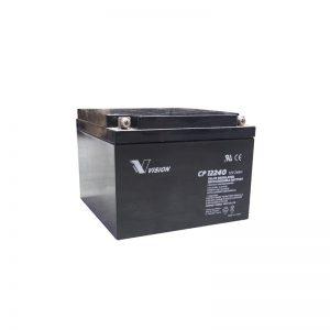 Vision CP12240X Valve Regulated Rechargeable Battery 24Ah- 12V