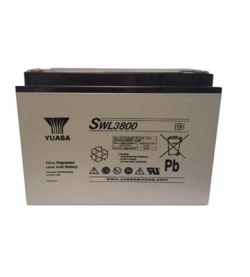 YUASA VRLA Battery 12V 124AH / SWL3800